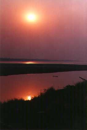 Mekong Sunset, Vientiane